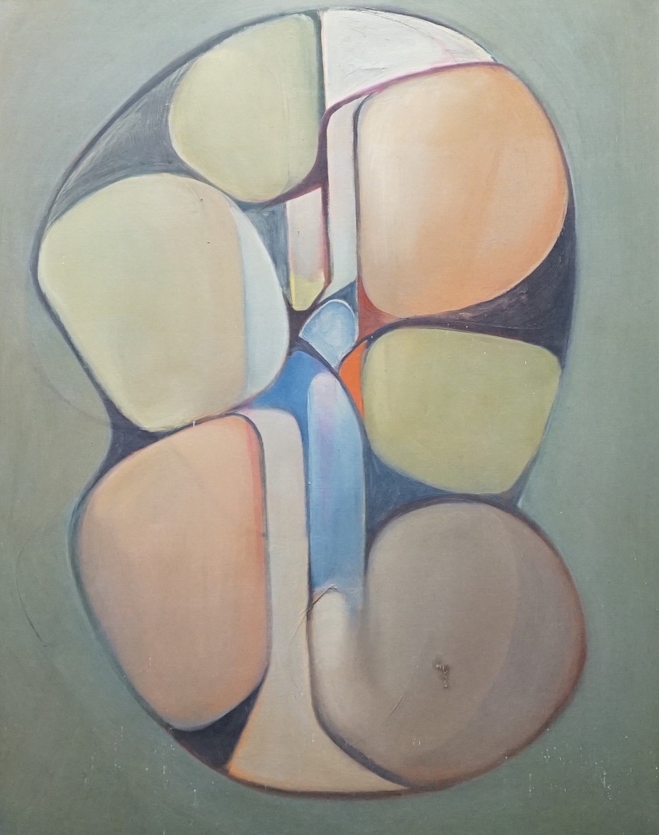 Wilfred Avery (1926-2016), oil on canvas, Abstract, 92 x 73cm
